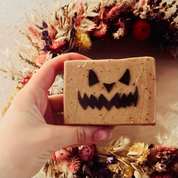 Pumpkin Spice Soap Bar | Festive and Whimsical Cleansing Bar