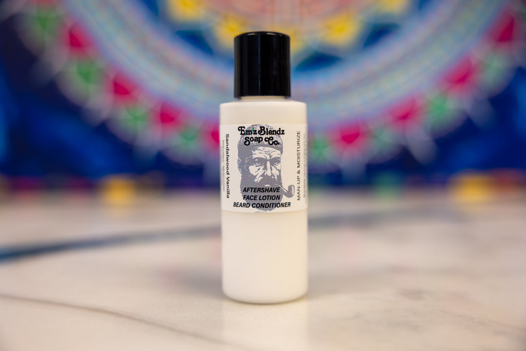 Sandalwood Vanilla | Lightweight Aftershave Face Lotion