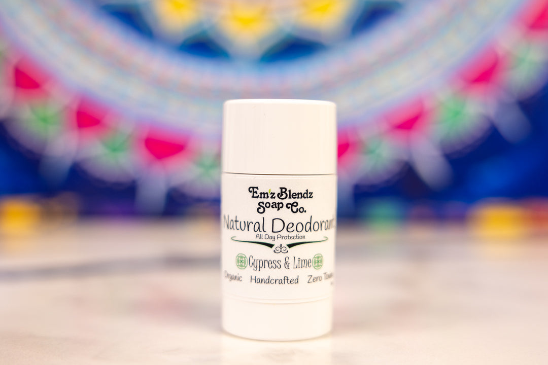 Natural Deodorant | Cypress & Lime