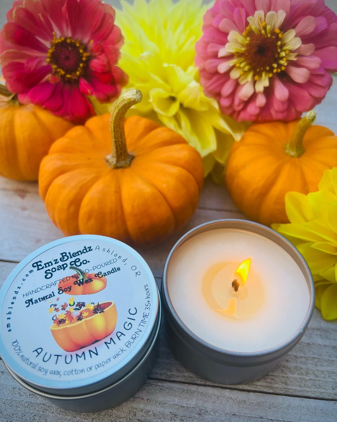 Autumn Magic Soy Candle | Cozy Fall Aroma