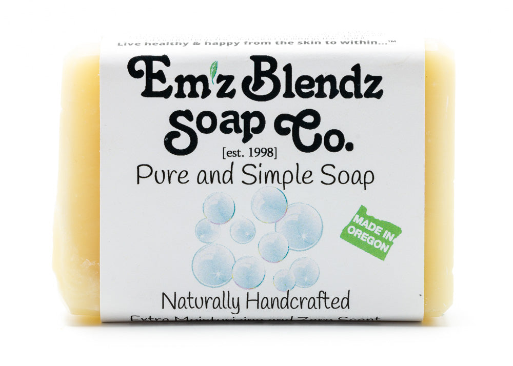 Pure & Simple Soap Bar - Emz Blendz