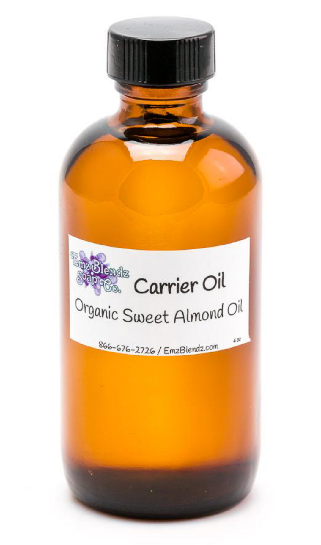Carrier Oil, Sweet Almond - Emz Blendz