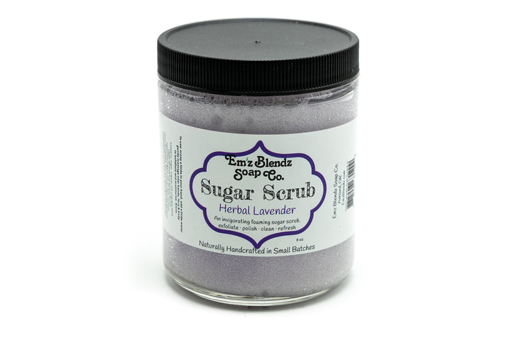 Balancing Herbal Lavender | Face & Body Foaming Sugar Scrub Polish