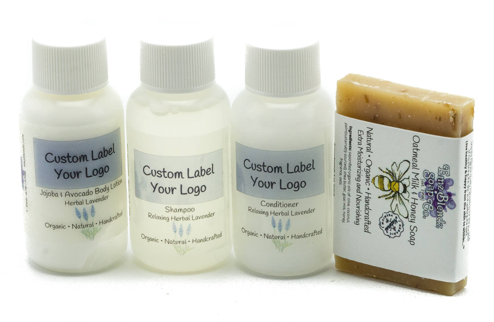 Free and Complete Natural Guest Amenity Toiletry Sample Sets