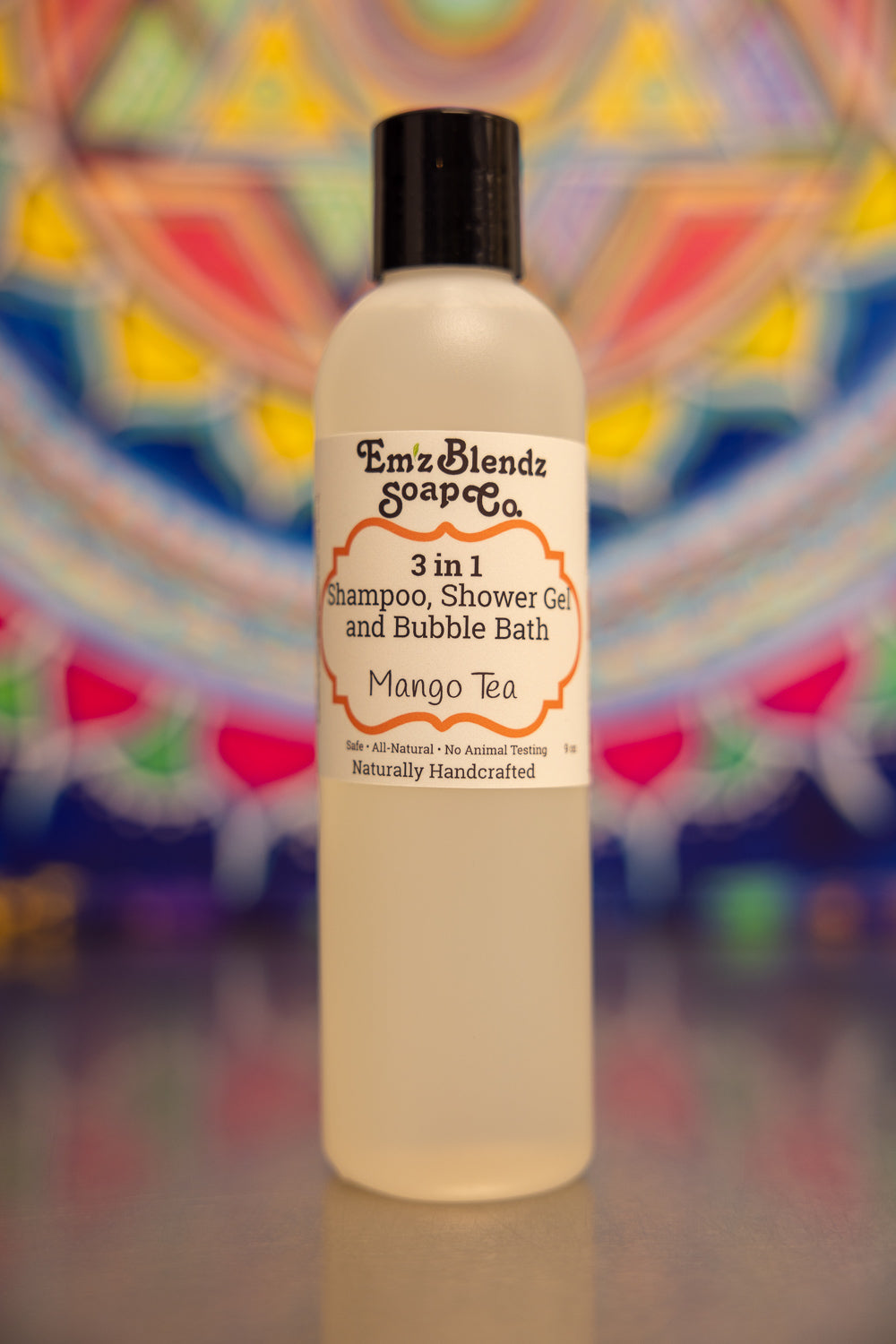 Mango Tea | 3 in 1 - Shampoo, Bubble Bath and Shower Gel    Em'z Blendz Soap Co.
