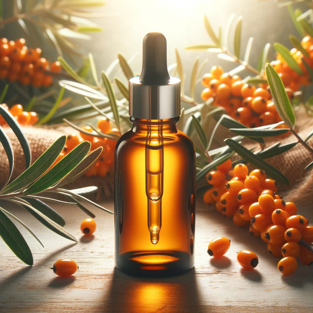 Lip Oil Serum | Sheer Sunshine with Sea Buckthorn & Olive    Em'z Blendz Soap Co.