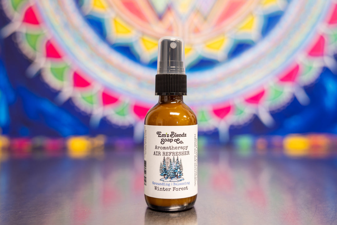 Winter Forest | Natural Aromatherapy Air Refresher | Grounding & Balancing    Em'z Blendz Soap Co.