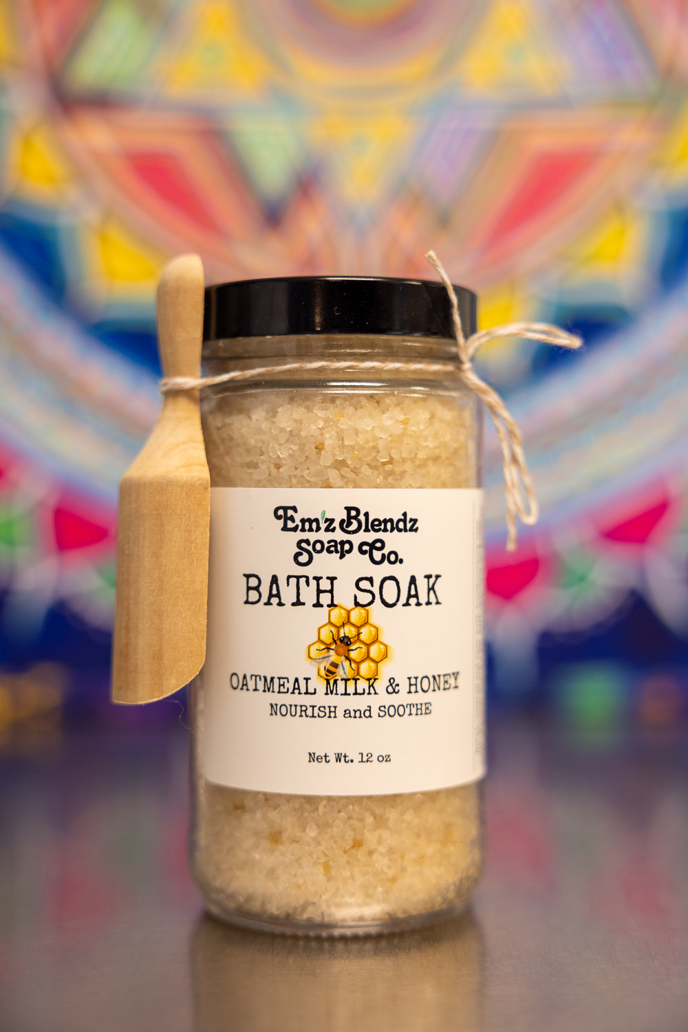 Oatmeal Milk and Honey | Moisturizing Bath Soak | Bath Salts    Em'z Blendz Soap Co.