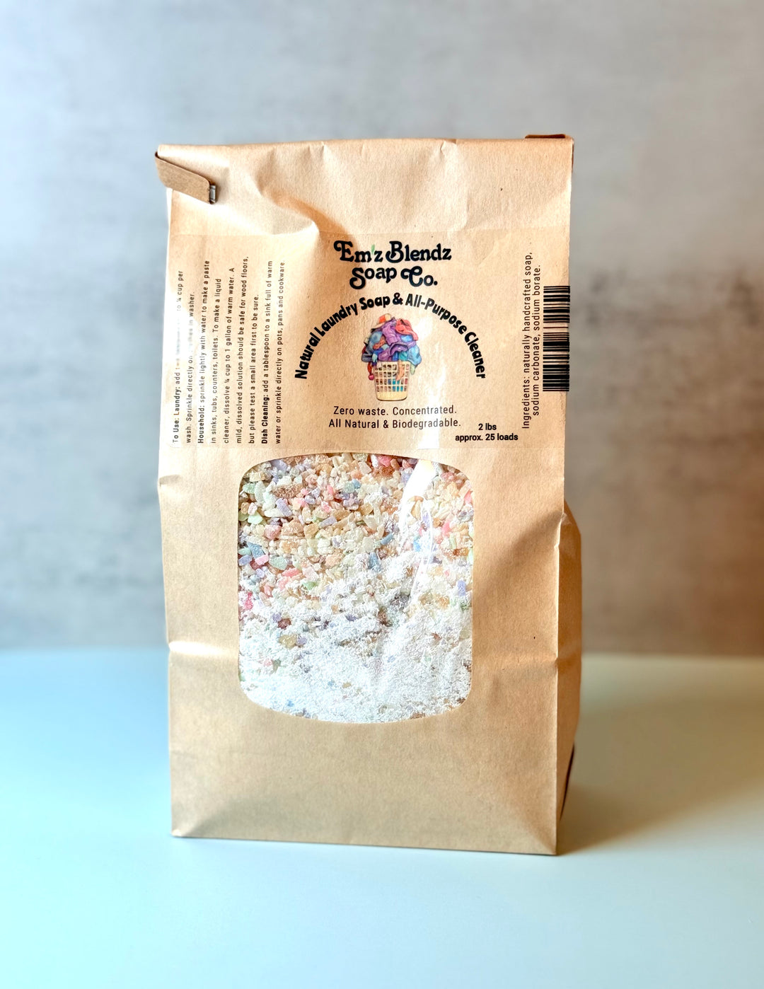 Natural Laundry Soap | All-Purpose Household Cleaner Em'z Blendz Soap Co.