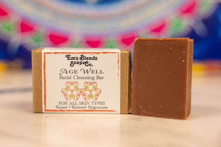 Age Well Facial Cleansing Bar | Luxurious Anti-Aging Cleanser