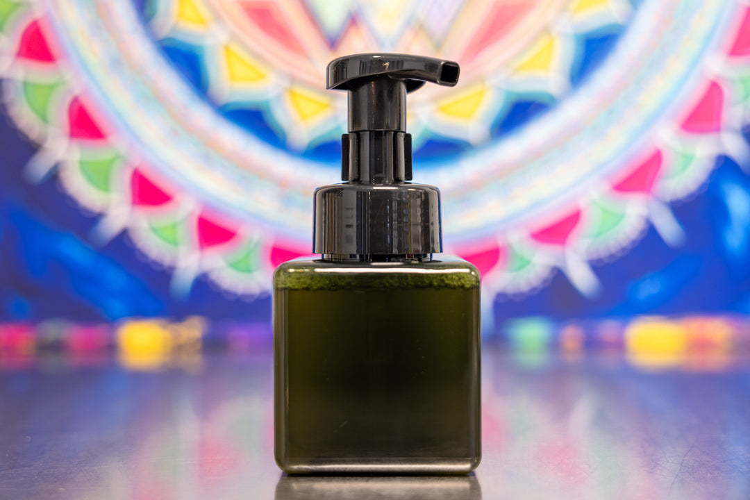 Refillable Foaming Liquid Soap Bottle | For Natural Olive Oil Soap    Em'z Blendz Soap Co.