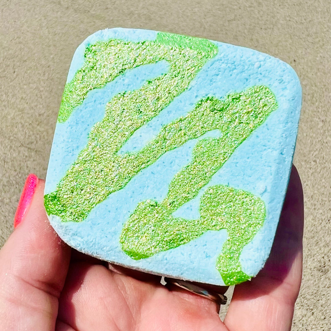 Foaming Shower Bomb | Wake and Refresh    Em'z Blendz Soap Co.