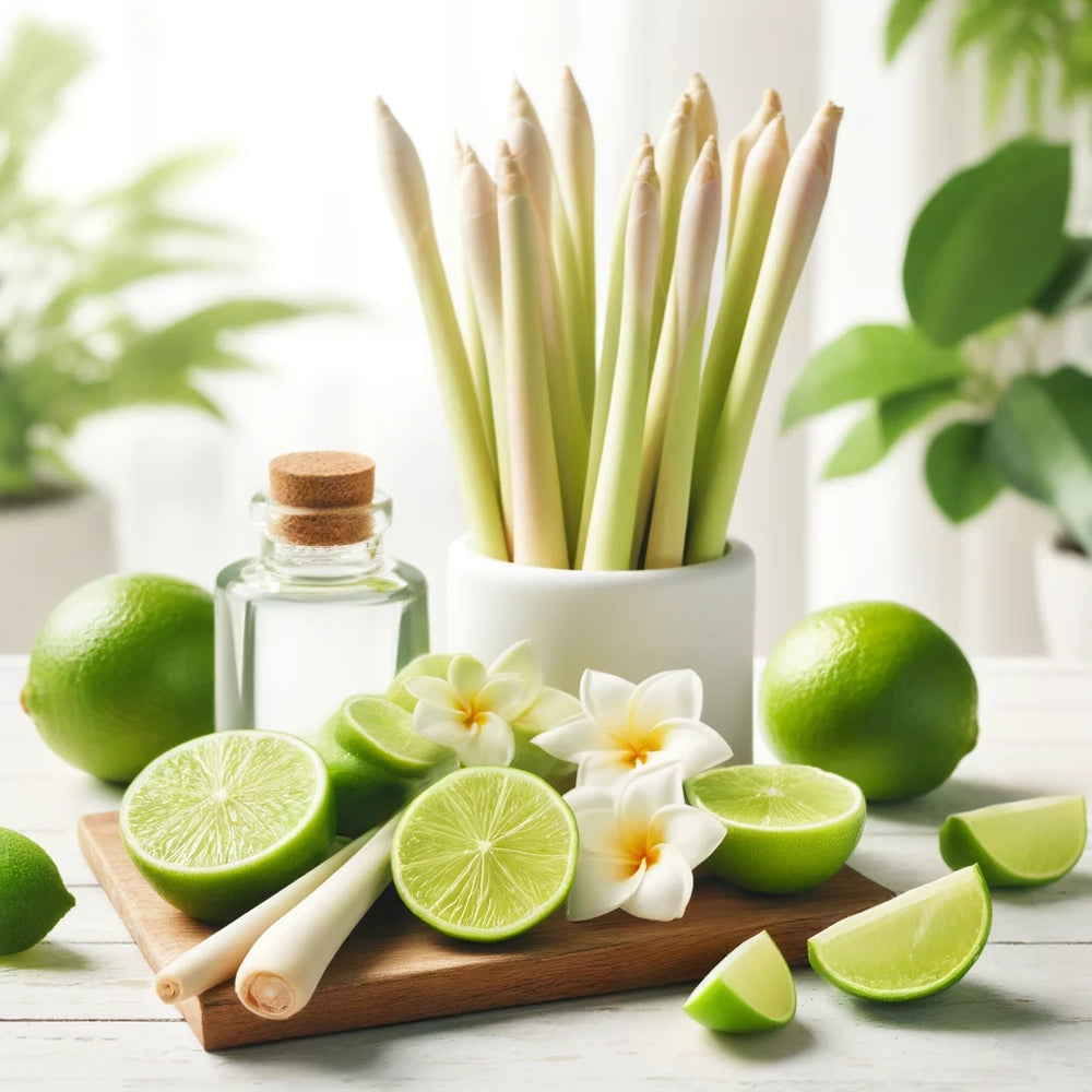 Lemongrass Lime | 3 in 1 - Shampoo, Bubble Bath and Shower Gel    Em'z Blendz Soap Co.