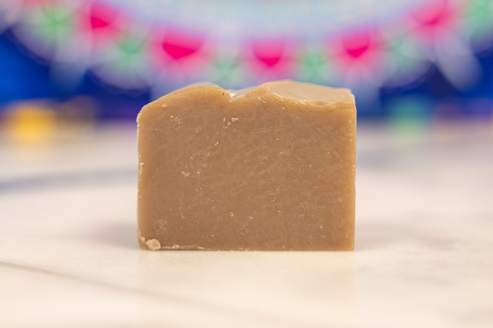 Sandalwood Vanilla Shaving Cream Soap | Luxurious Multi-Use Grooming Essential    Em'z Blendz Soap Co.