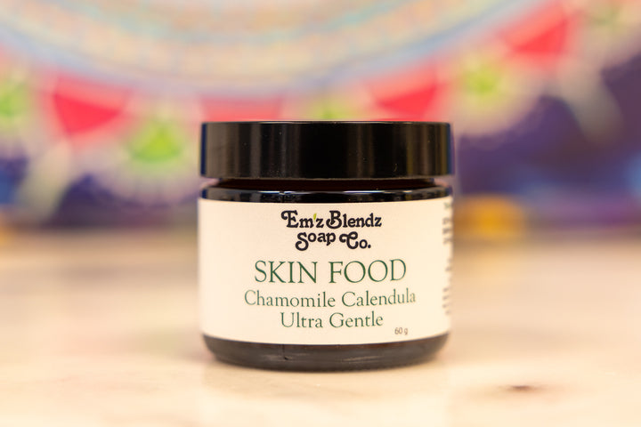 Skin Food Remedy (Chamomile Calendula/ Anti-inflammatory & Ultra Gentle)    Em'z Blendz Soap Co.
