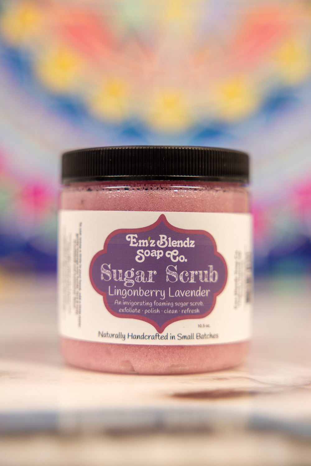 Lingonberry Lavender | Face &amp; Body Foaming Sugar Scrub Polish