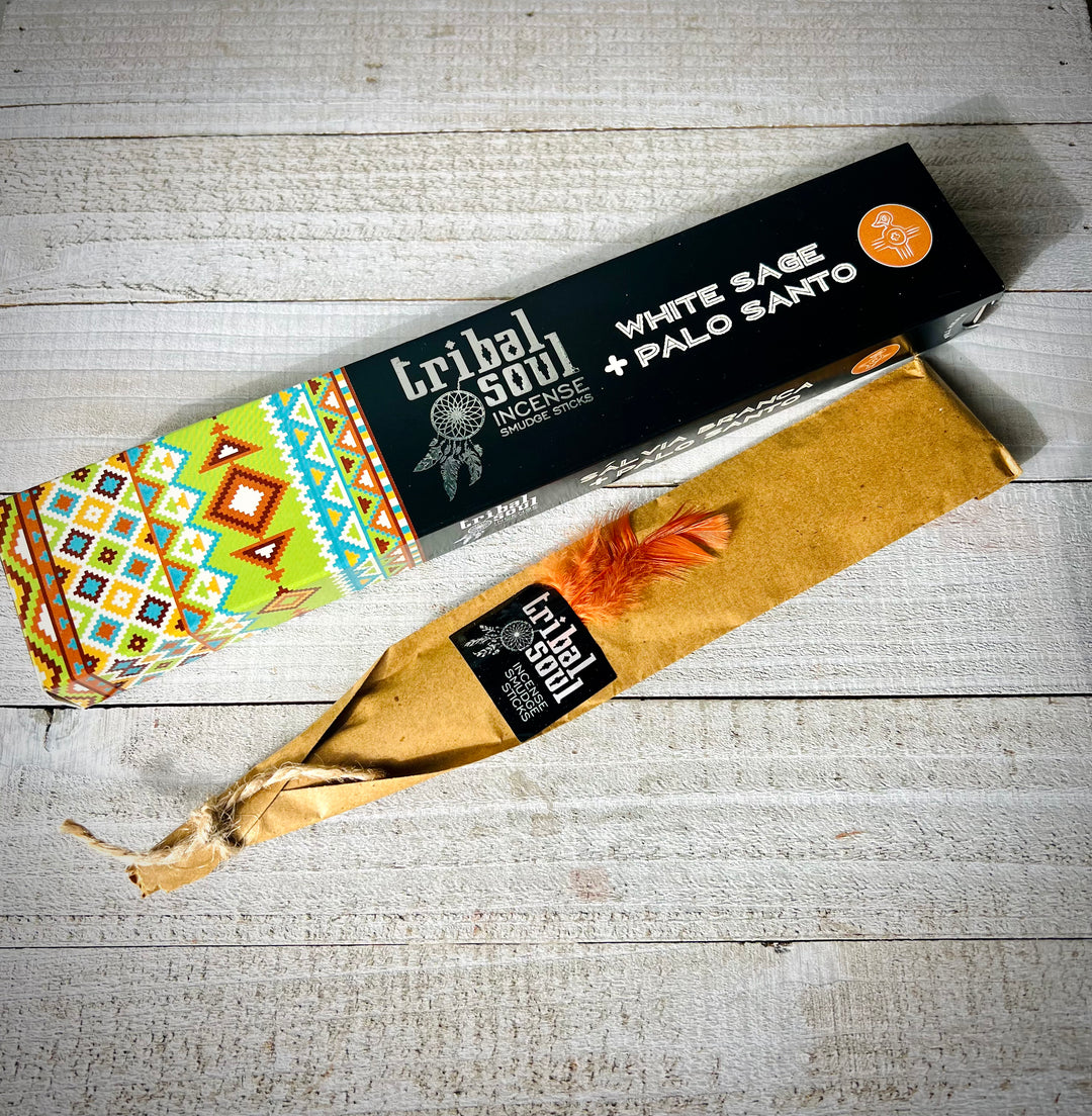 White Sage + Palo Santo Incense    Em'z Blendz Soap Co.