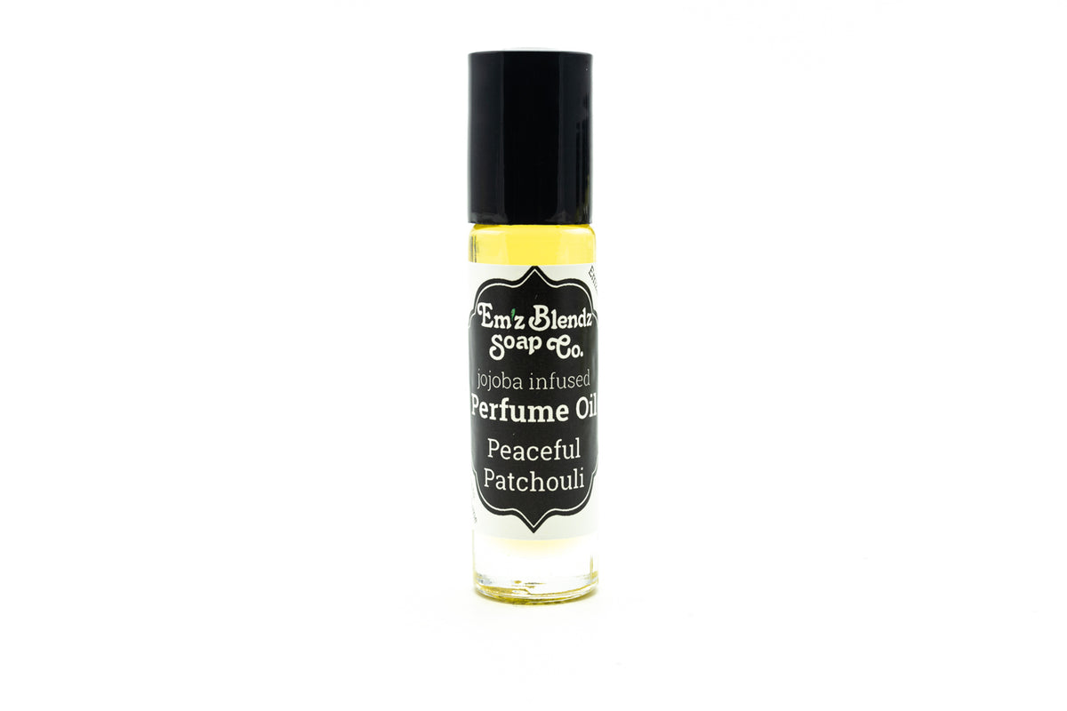 Jojoba Perfume Oil | Peaceful Patchouli - Emz Blendz