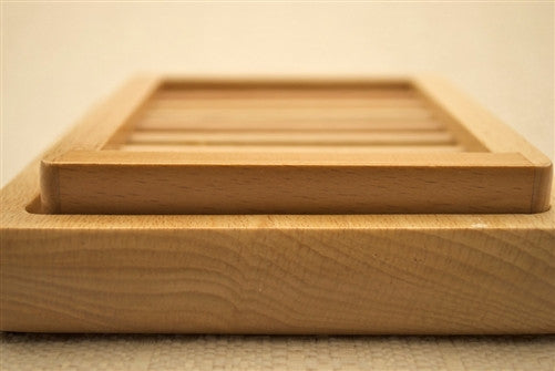 2 Piece Wooden Soap Dish - Emz Blendz