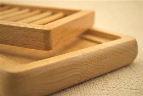 2 Piece Wooden Soap Dish - Emz Blendz