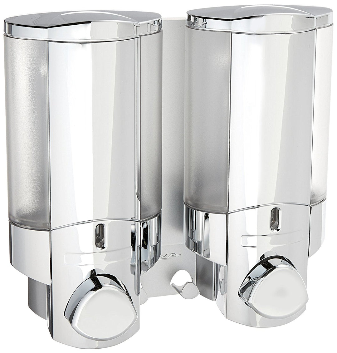 Shower Dispenser | Easy-to-Install Refillable Shower Liquid Dispenser 2 Chambers   Em'z Blendz Soap Co.