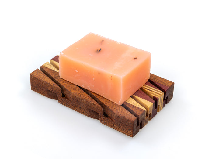 Artisan Wooden Soap Dish | Locally Handcrafted with Specialty Woods