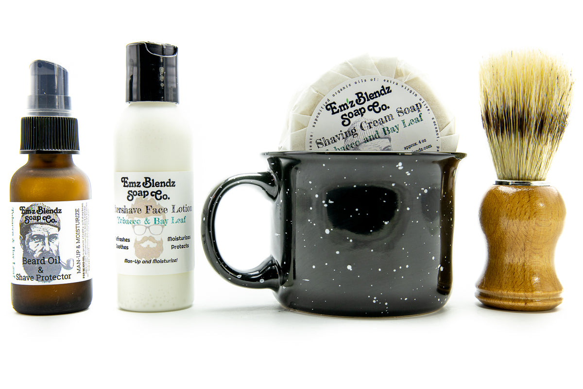 Complete Natural Shaving Set - Emz Blendz