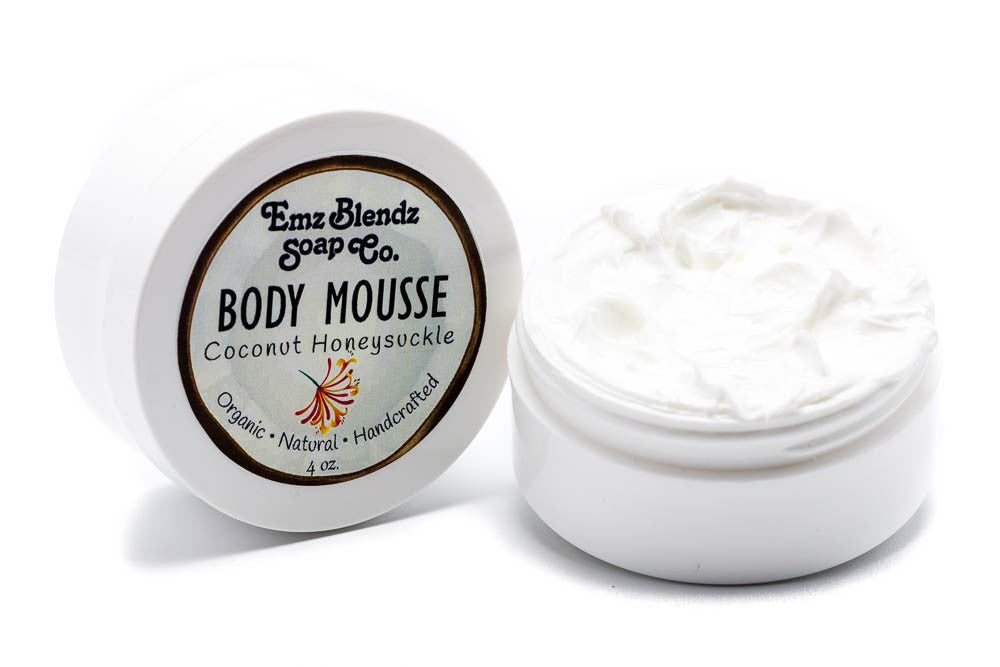 Coconut Honeysuckle Body Mousse - Emz Blendz