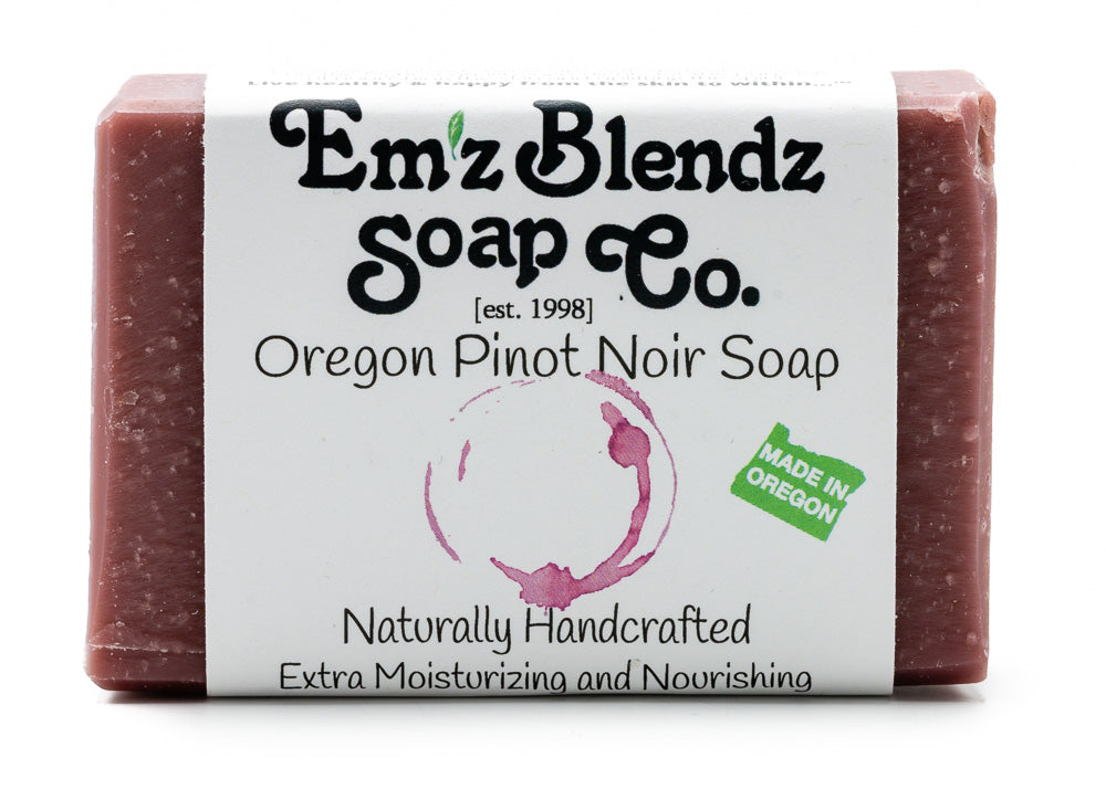 Oregon Pinot Noir Wine Soap Bar - Emz Blendz