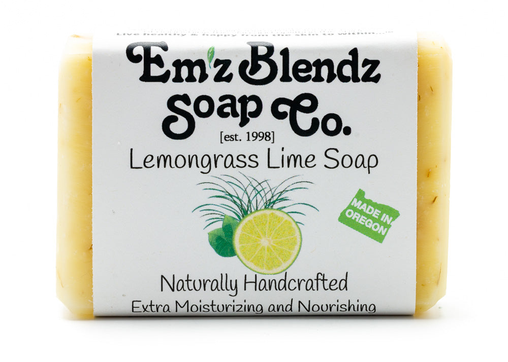 Lemongrass Lime Soap Bar - Emz Blendz