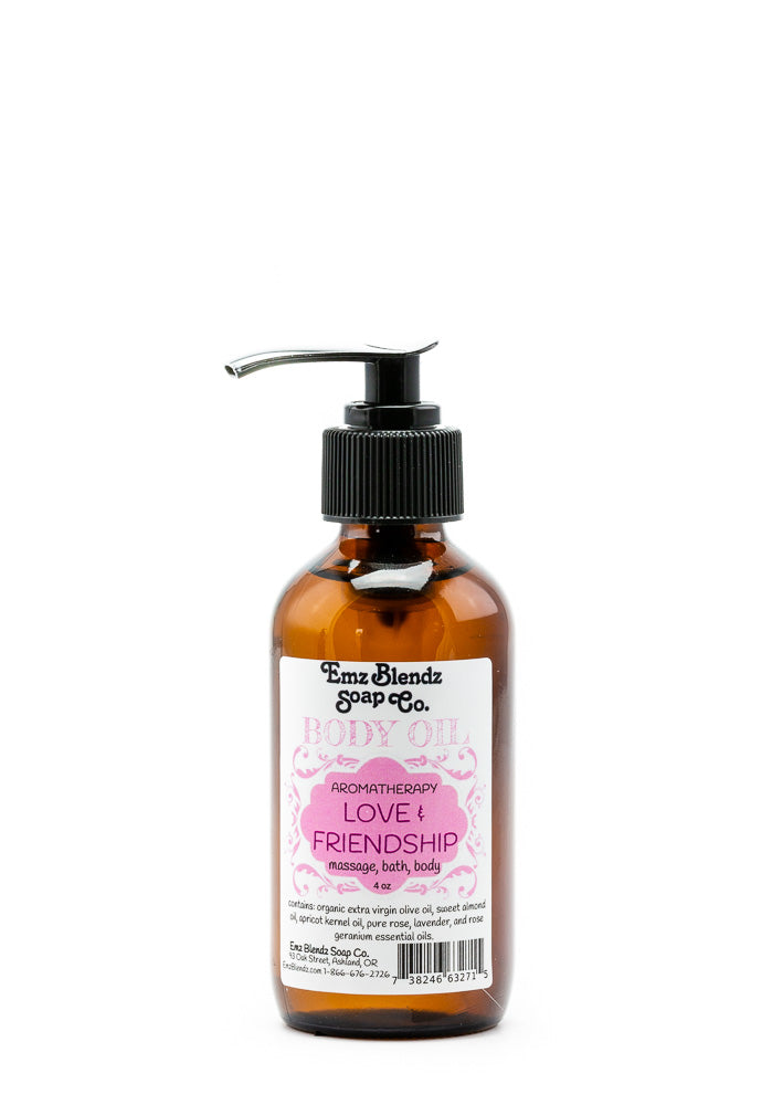 Body Oil | Massage, Bath and Body  | Love & Friendship - Emz Blendz