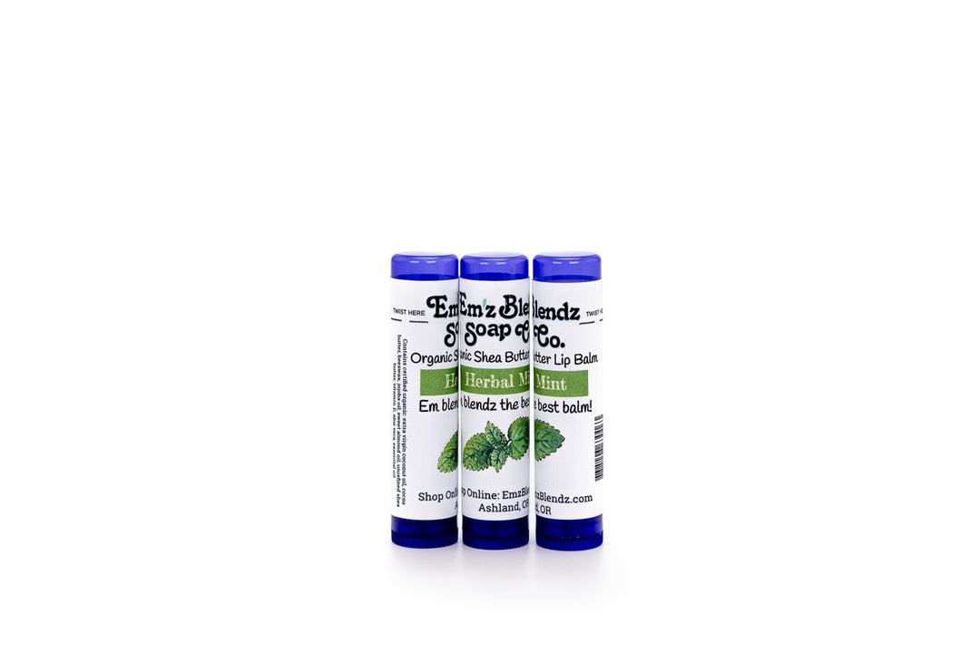 (Herbal) Manuka Mint Lip Therapy | Organic Shea Butter Lip Balm
