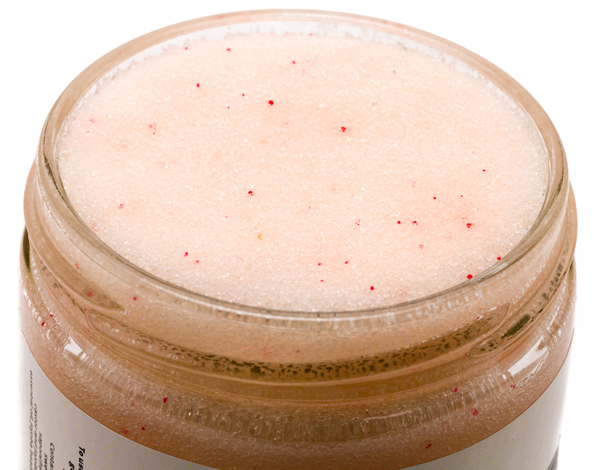 Energizing Peppermint | Face &amp; Body Foaming Sugar Scrub Polish - Emz Blendz