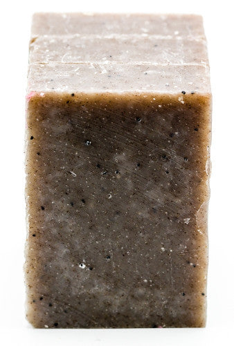 Sandalwood Scrub Soap Bar | Exfoliating Elegance    Em'z Blendz Soap Co.