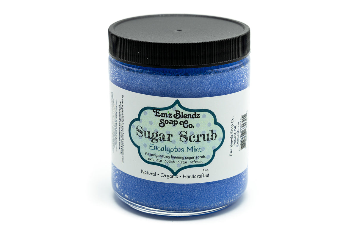 Purifying Eucalyptus Mint | Face &amp; Body Foaming Sugar Scrub Polish