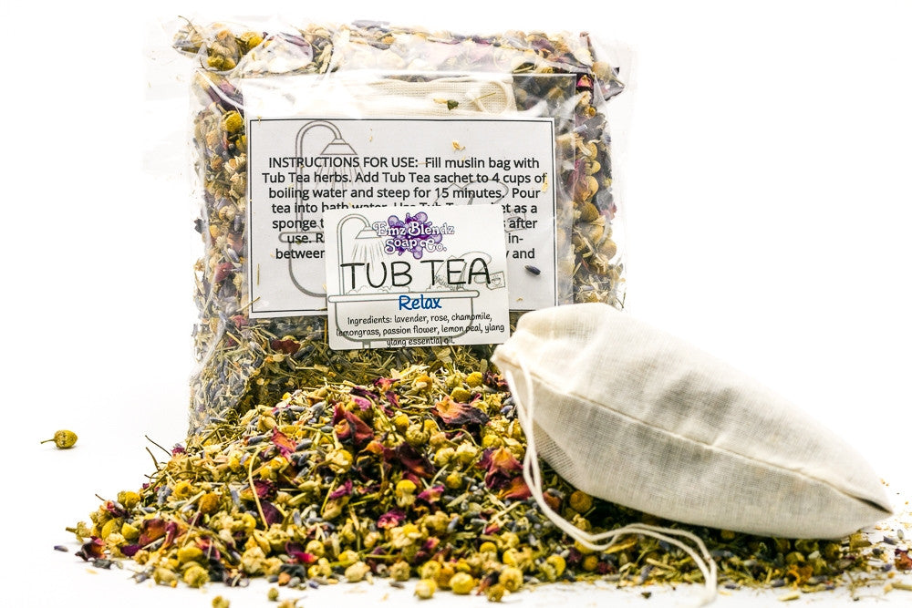 Relax | Herbal Tub Tea - Emz Blendz