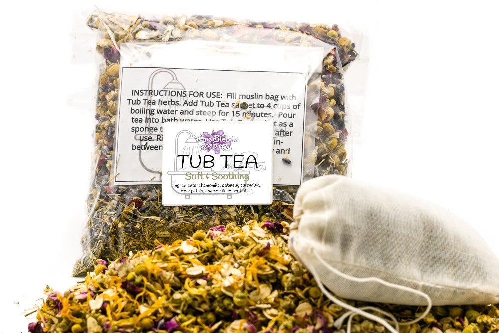 Soft and Soothing  | Herbal Tub Tea - Emz Blendz