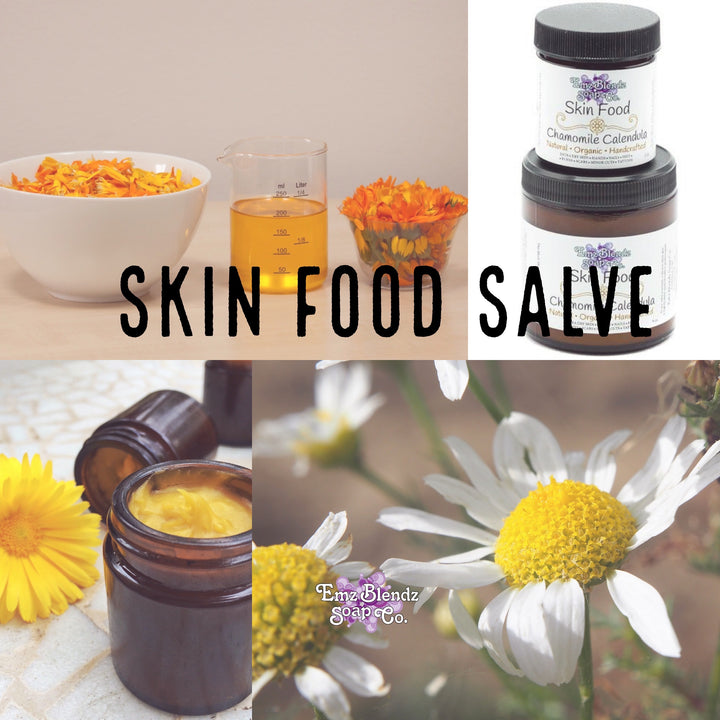 Skin Food Remedy (Chamomile Calendula/ Anti-inflammatory & Ultra Gentle)    Em'z Blendz Soap Co.