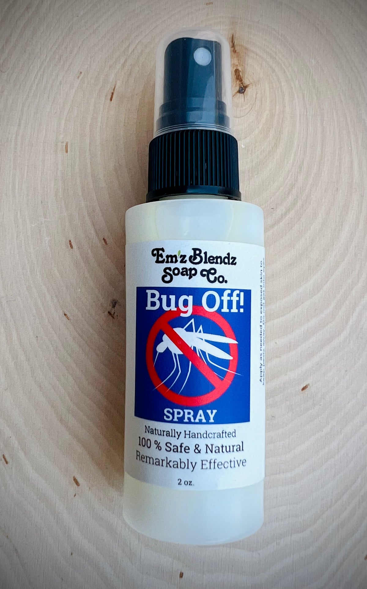 Bug Off Spray - Handmade All-Natural Insect Repellent - Emz Blendz Soap Co.