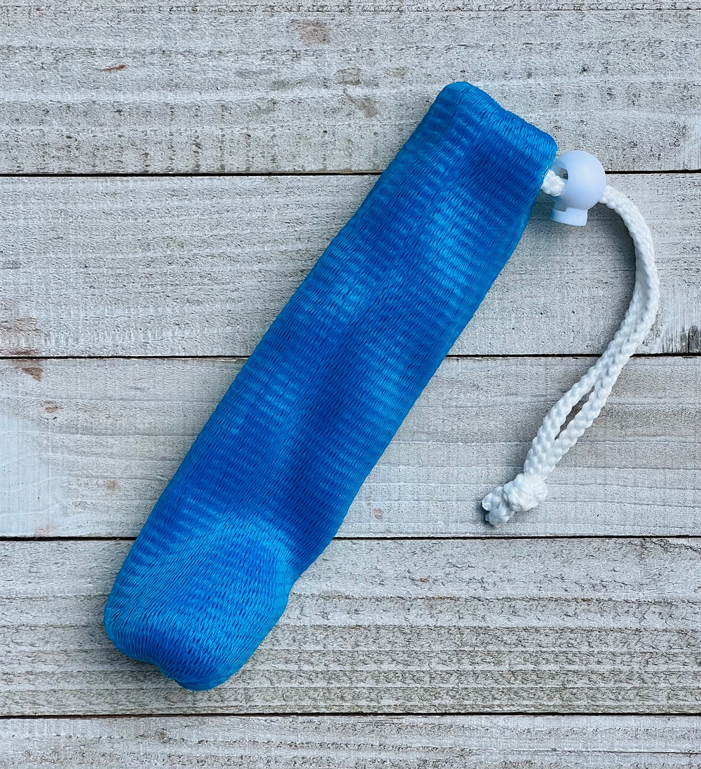 Soap Saver | Sudser Mesh Bag Blue   Em'z Blendz Soap Co.