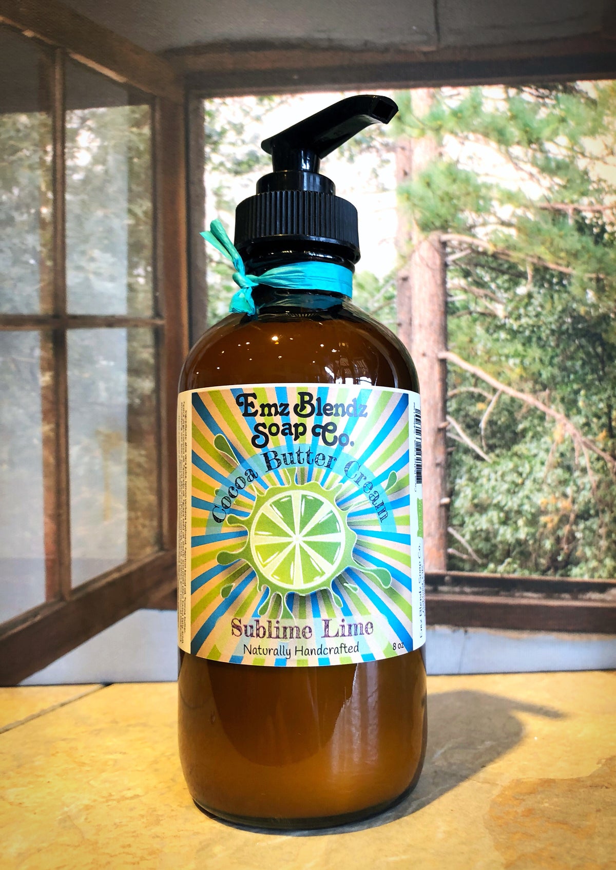 Sublime Lime Organic Cocoa Butter Cream - Emz Blendz