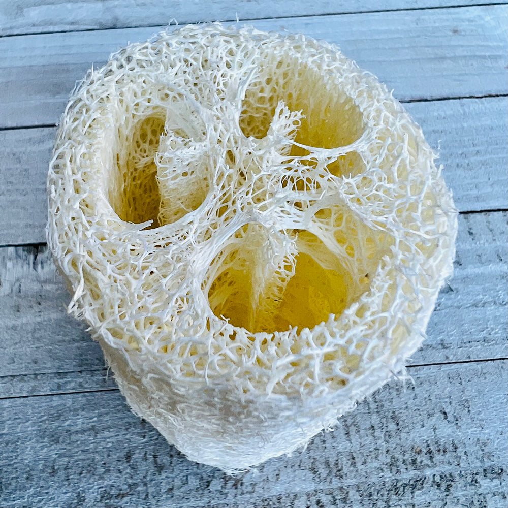 Natural Loofah Sponge | Ultimate Exfoliation    Em'z Blendz Soap Co.