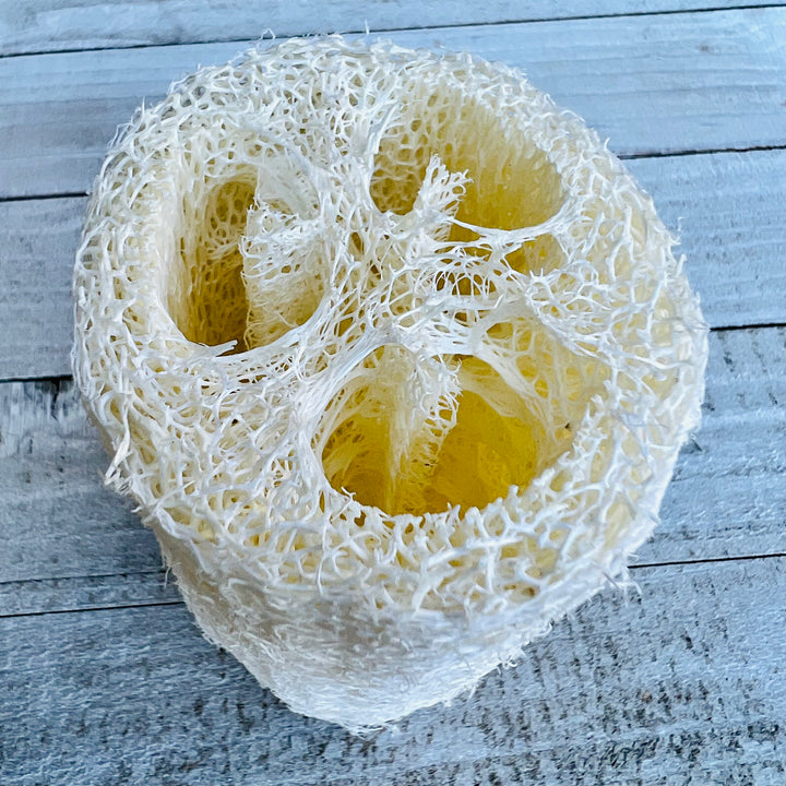 Natural Loofah Sponge | Ultimate Exfoliation    Em'z Blendz Soap Co.