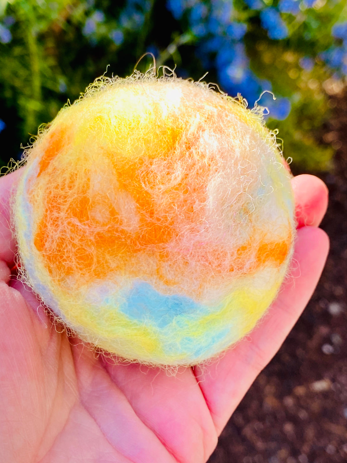 Felted Soap Balls | Soft Celestial Soap Spheres - Emz Blendz