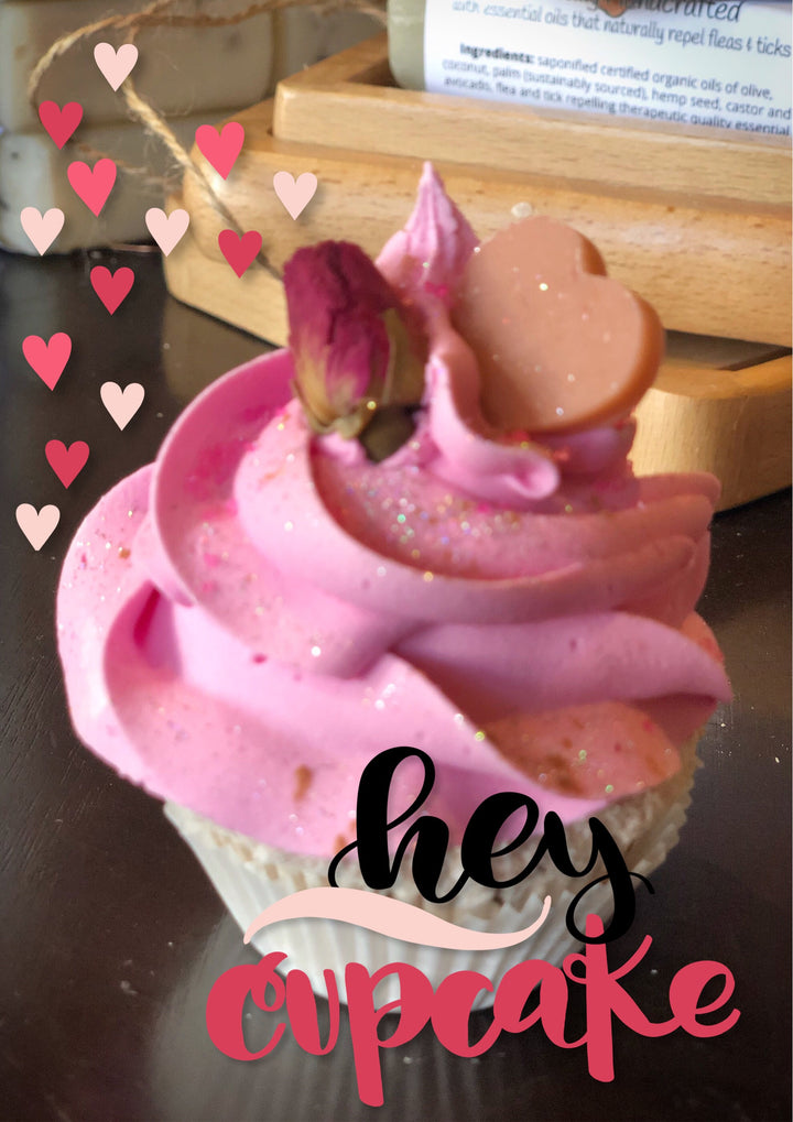 Chocolate Velvet Rose| Foaming Tub Cake    Em'z Blendz Soap Co.
