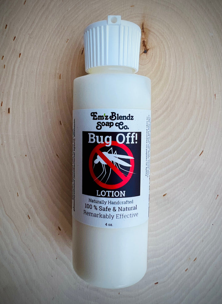 All Natural Bug-Off Lotion | Insect, Bug, Mosquito Repellent