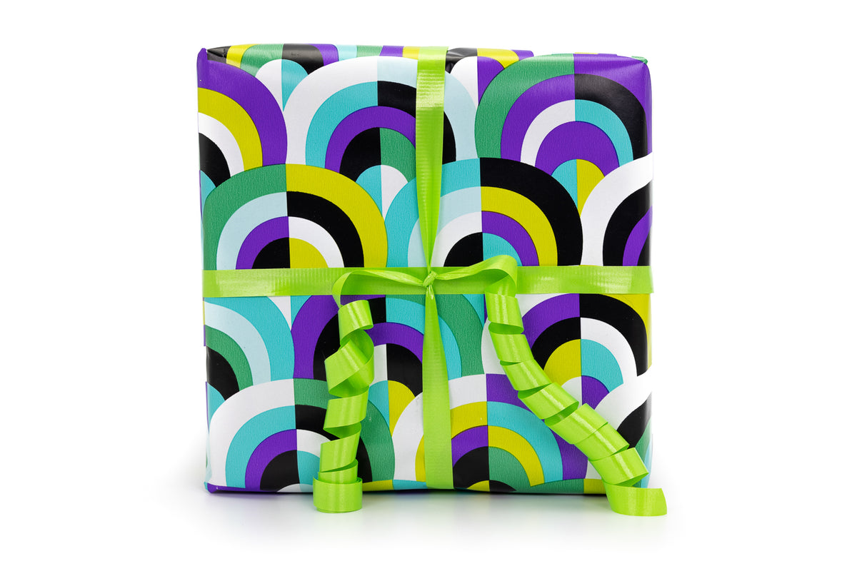 Gift Wrapping Paper and Ribbon