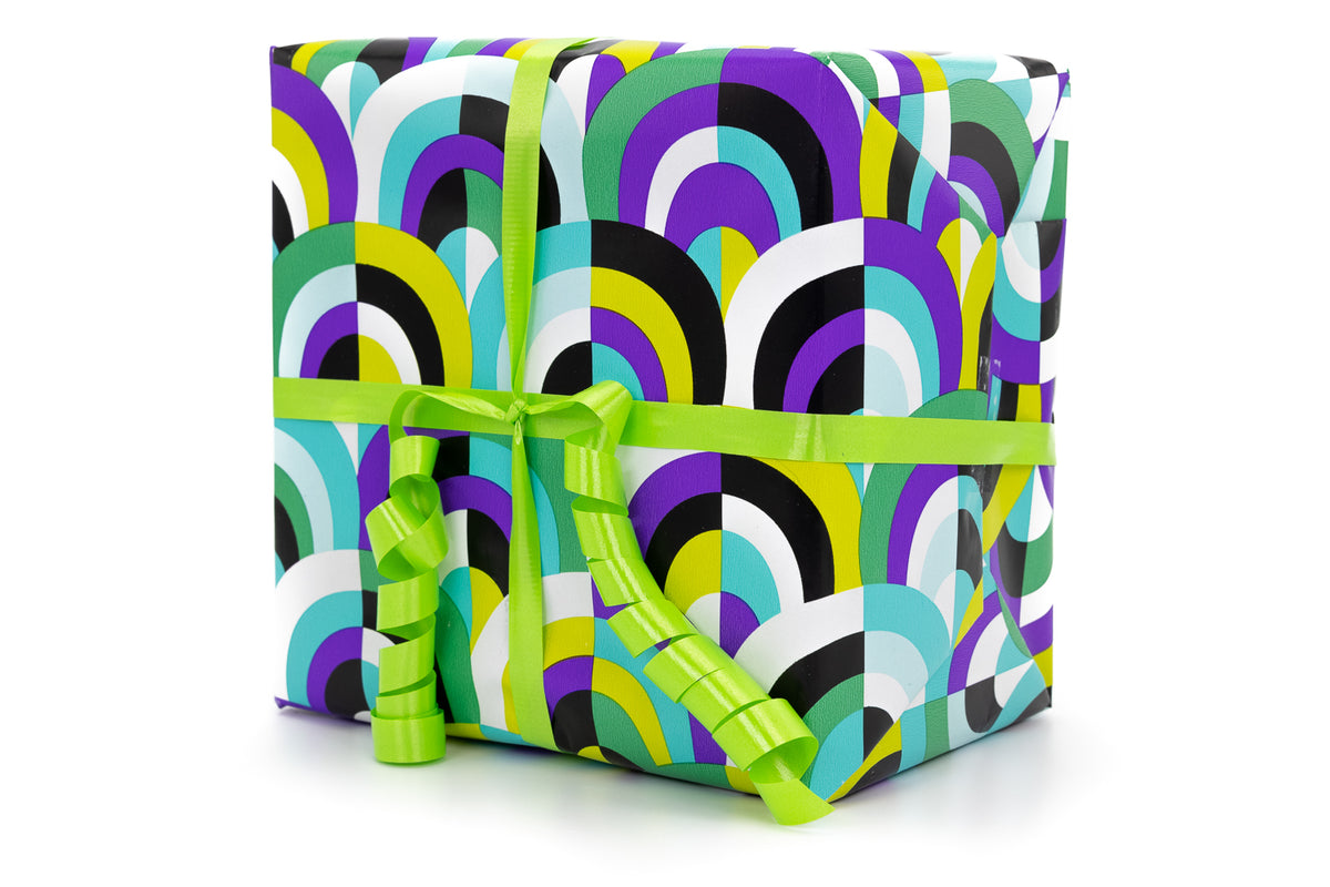 Gift Wrapping Paper and Ribbon