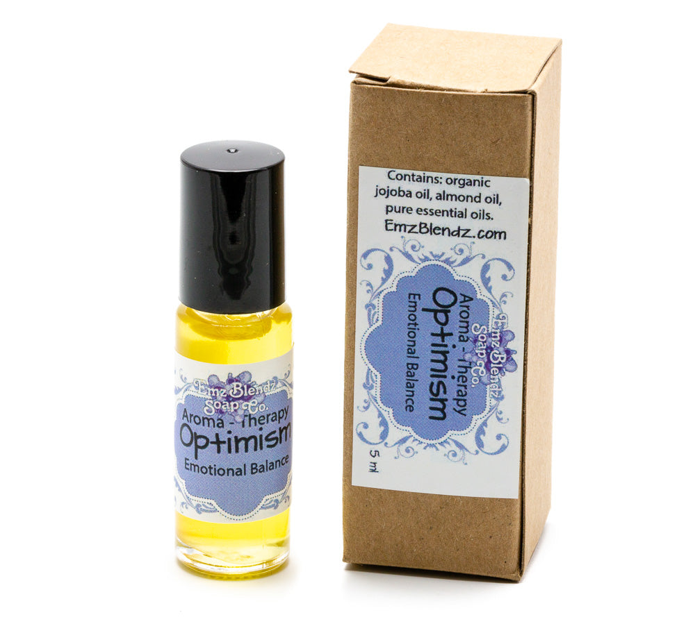 Optimism | Aroma-Therapy | Natural Perfume Oil | Emotional Balance - Emz Blendz