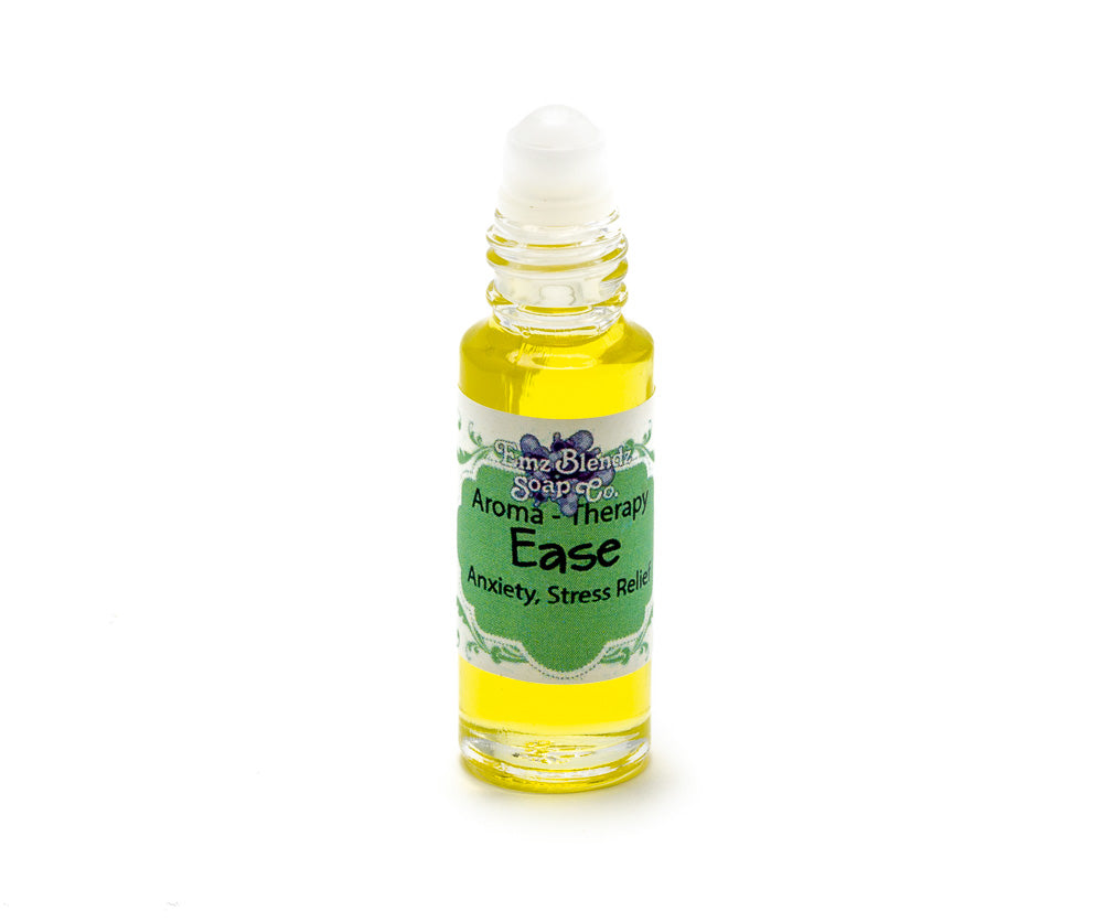 Ease | Aroma-Therapy | Natural Perfume Oil | Anxiety, Stress Relief - Emz Blendz